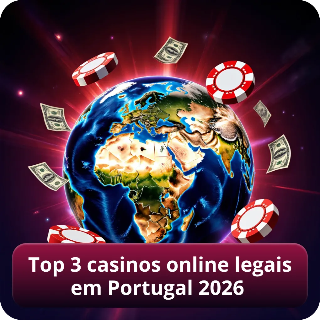 Melhores 3 casinos online licenciados em Portugal 2026