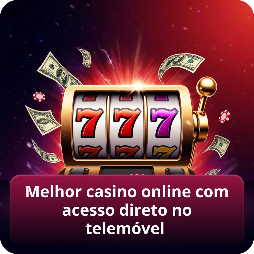 Casino online otimizado para acesso direto no telemóvel