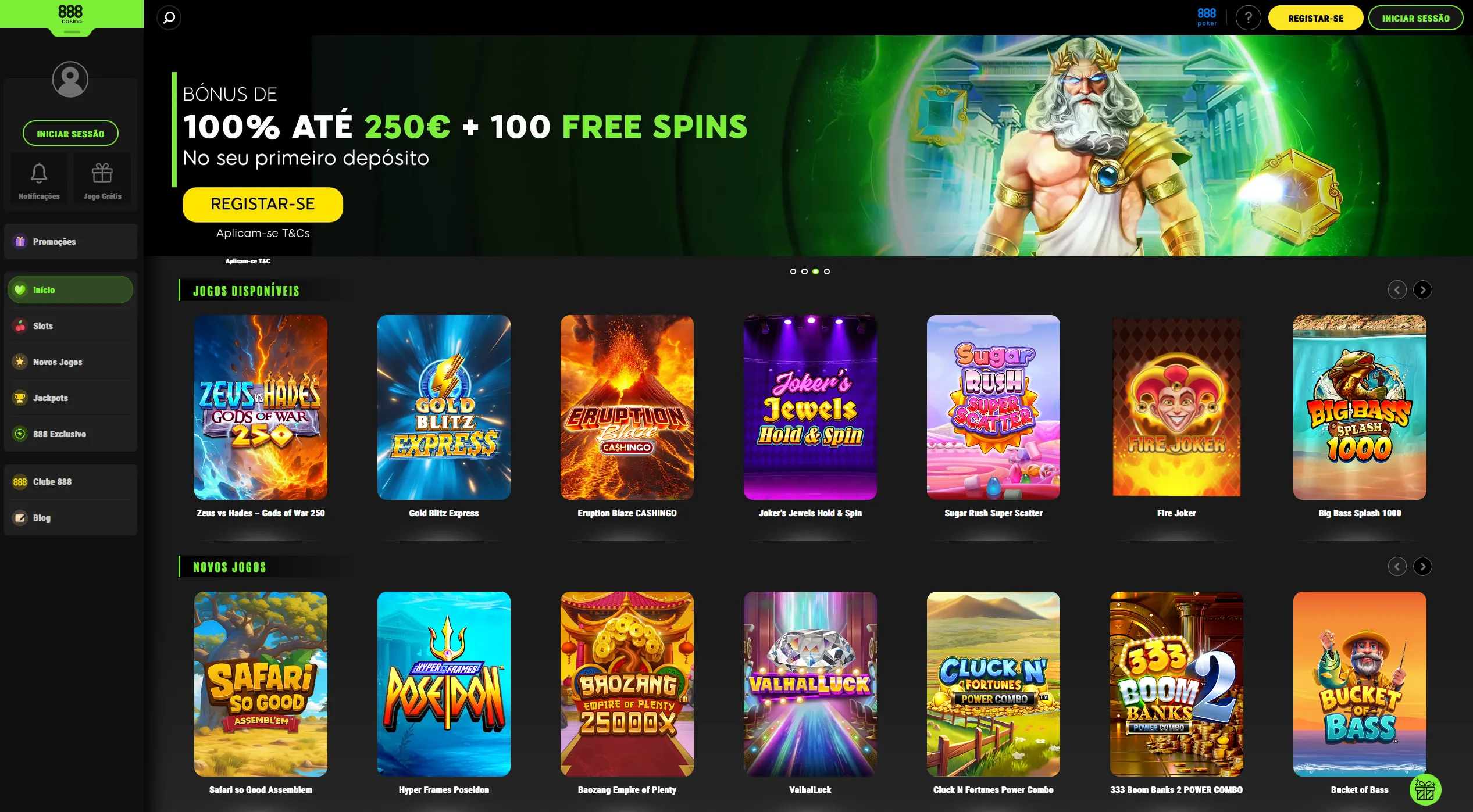 Os melhores jogos nos casinos online legais em Portugal